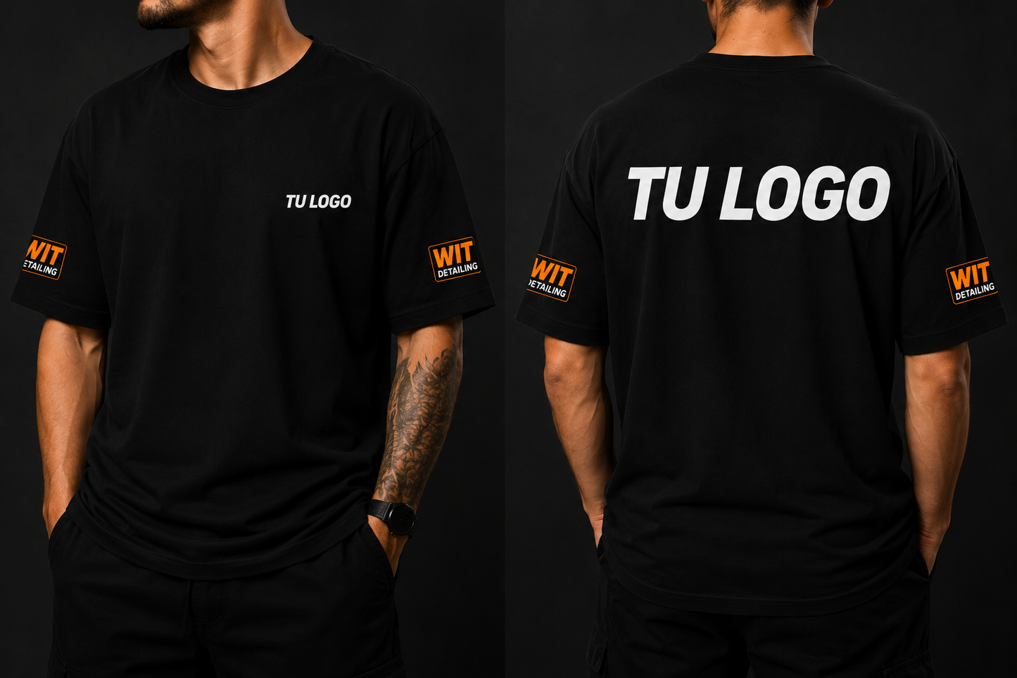 PACK 4 CAMISETAS PERSONALIZADAS